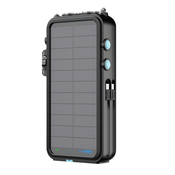 پاوربانک خورشیدی 16000 و اسپیکر بلوتوث پاورولوژی Powerology 16000mAh Solar PP049